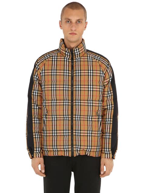 burberry rainbow reversible jacket|Burberry reversible check jacket.